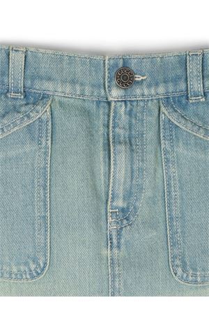 Light blue washed denim skirt GUCCI KIDS | 772132XDCTU4452